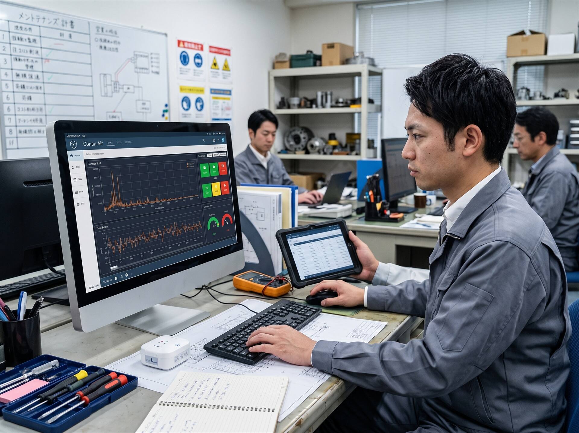 Practical Use Cases of Conanair and Verification Data Such as Abnormal Waveforms